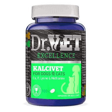 Dr.VET Excellence KALCIVET 100 g 100 tabliet EXSP 2.12.2024