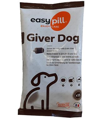 Easypill Giver Dog 75g 15 ks maškrta na podávanie liekov