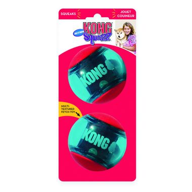 KONG Squeezz Action lopta L (2ks/bal.)